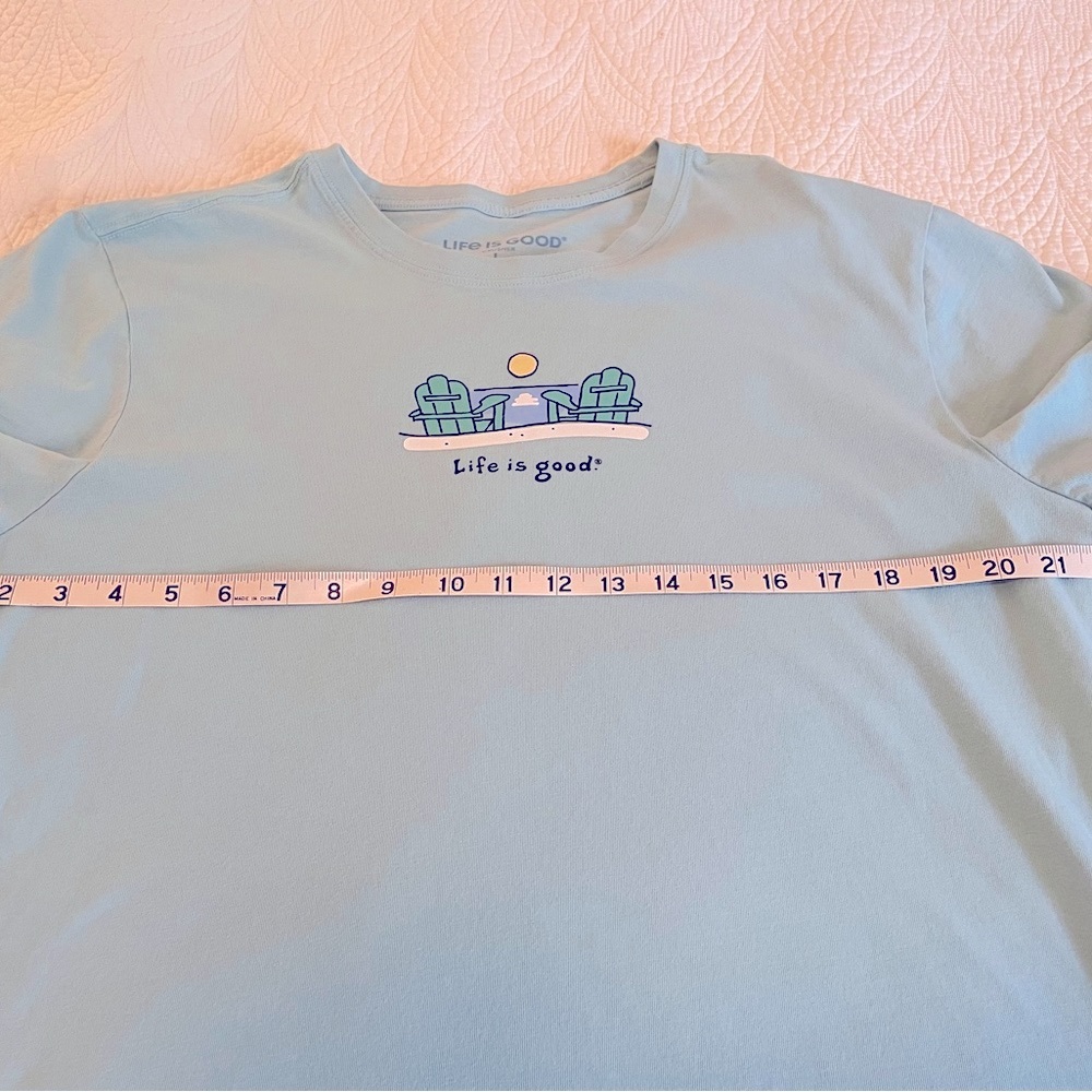 Men’s Life Is Good Mint Crusher Tee - Picture 3 of 5